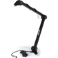 QuikLok A26 BK Microphone desk arm with mic cable for studio applications - Black